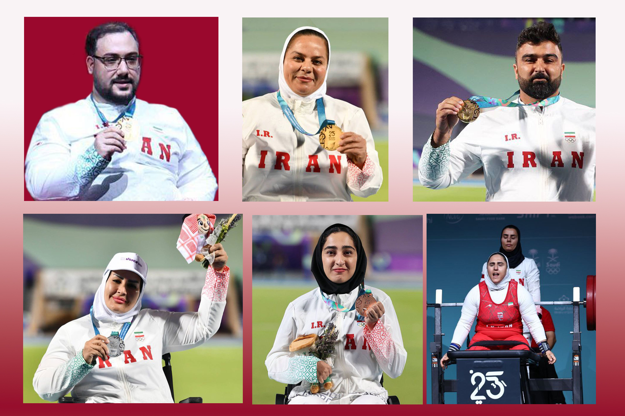 Iran’s Para Athletes Win Five Medals at Islamic Solidarity Games Riyadh 2025